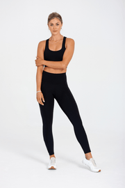 Baby Got Back Sports Bra - Black