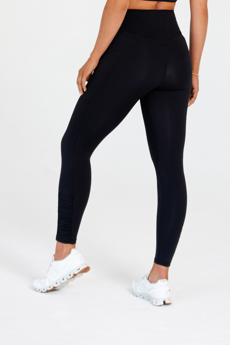 High Waist Leggings - Black