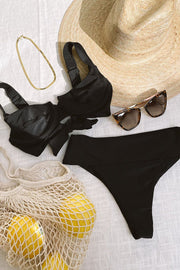 Brooke Bikini Top - Noir